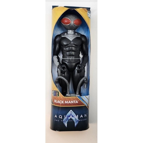 DC Comics Other - Black Manta Action Figure DC Comics Aquaman Lost Kingdom 12 Inch Villain